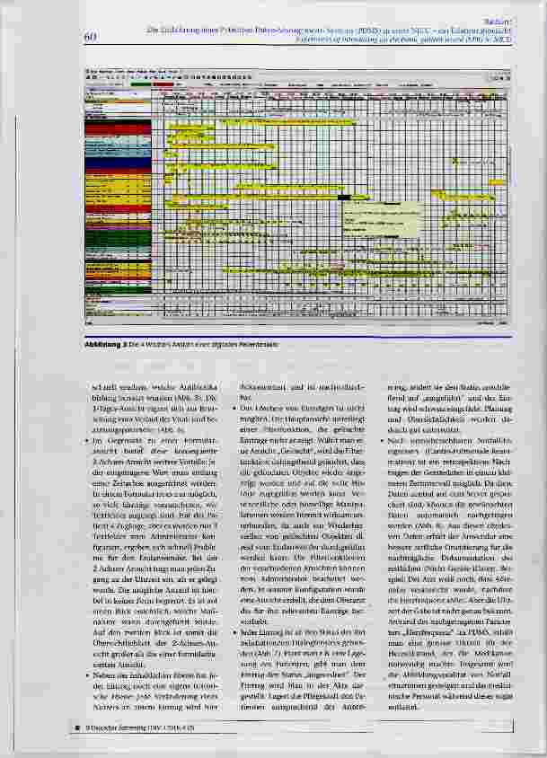 Vorschauseite 6: Die Einführung eines Patienten-Daten-Management-Systems (PDMS) in einer NICU - ein Erfahrungsbericht