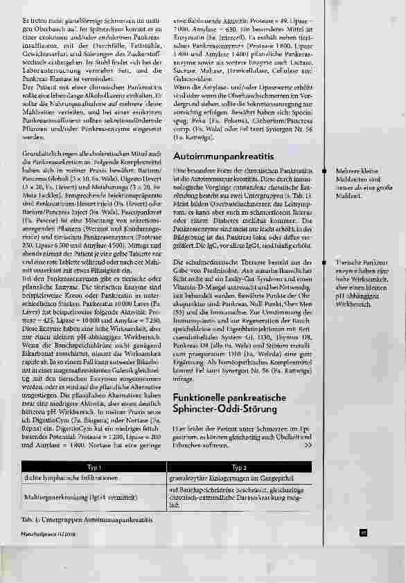 Vorschauseite 4: Naturheilkundliche Behandlung bei Pankreaserkrankungen