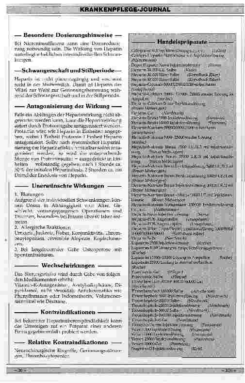 Vorschauseite 2: Heparin