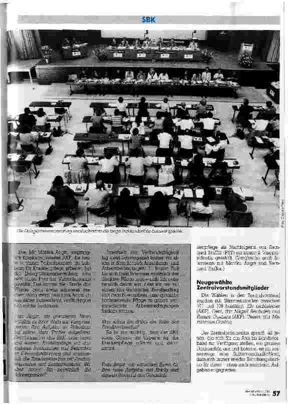 Vorschauseite 2: Auf erfolgreichem Kurs 10. ordentliche Delegiertenversammlung