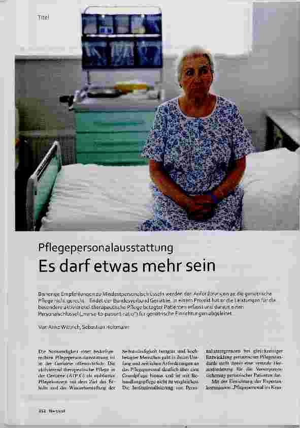 Vorschauseite 1: Es darf etwas mehr sein