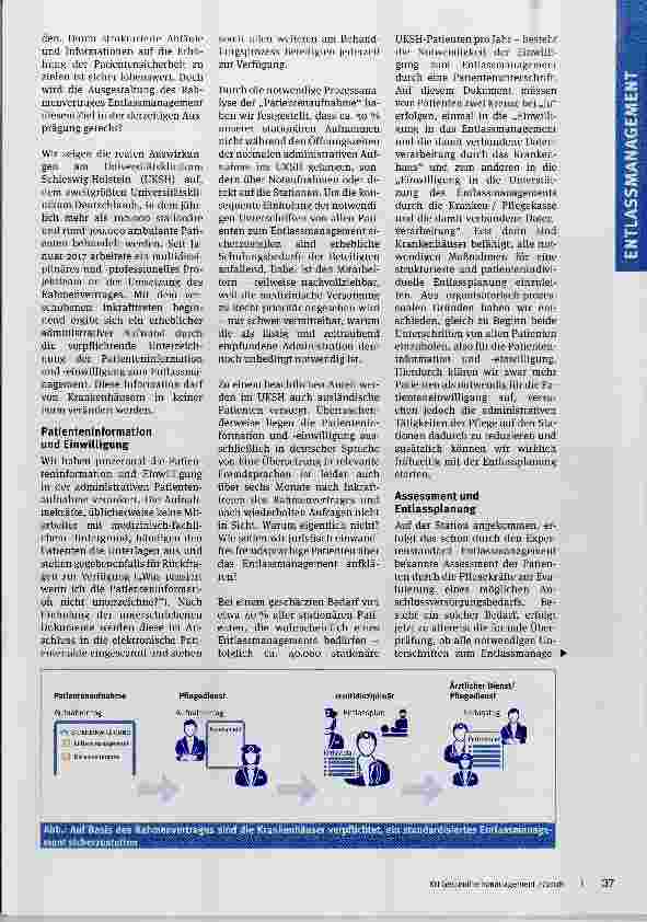 Vorschauseite 2: Entlassmanagement - jetzt wird alles gut?