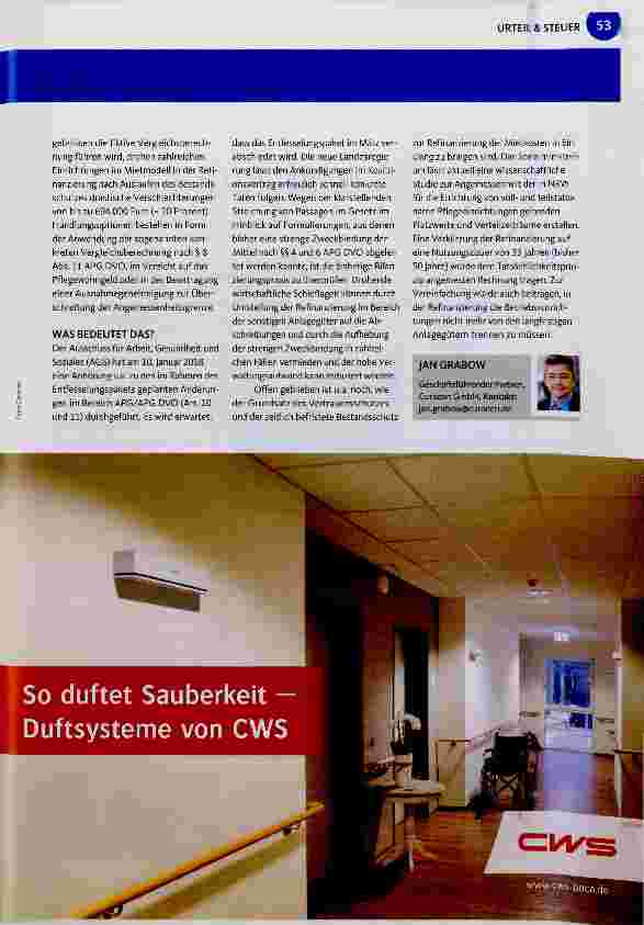 Vorschauseite 2: Das Wirrwarr der APG DVO wird in NRW entzerrt