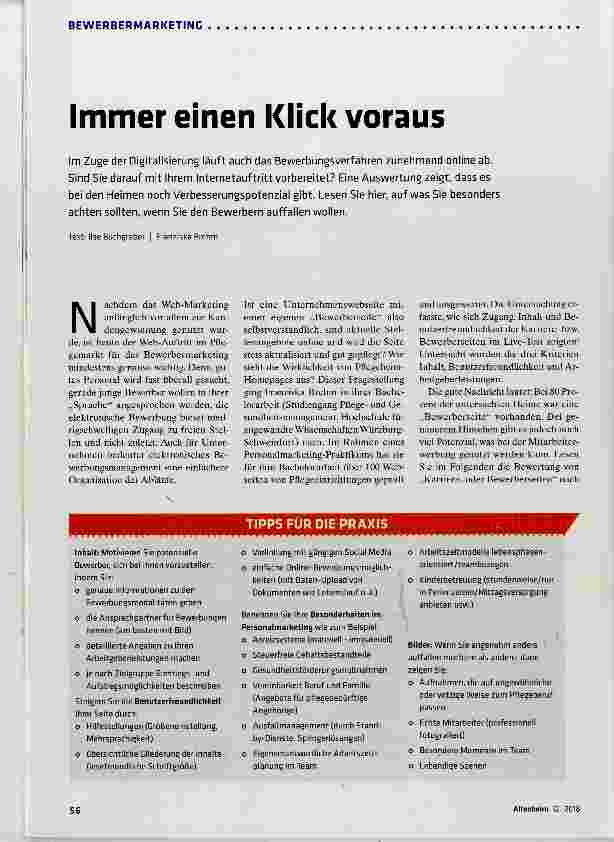 Vorschauseite 1: Immer einen Klick voraus
