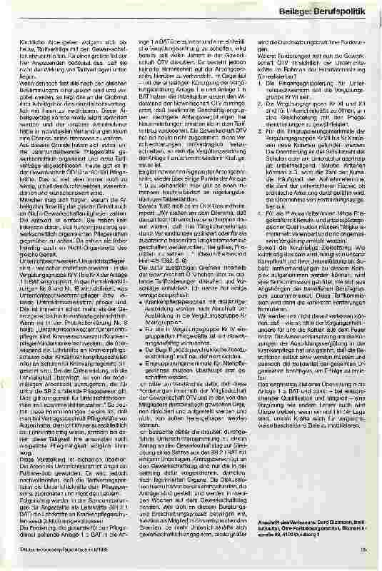 Vorschauseite 3: Forderungen für und an die Weiterbildung