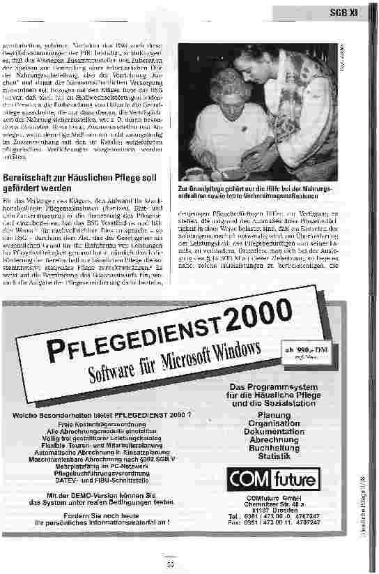 Vorschauseite 3: Hilfebedarf bei Diabetes mellitus Zur Auslegung des SGB XI durch das BSG (Teil 2)