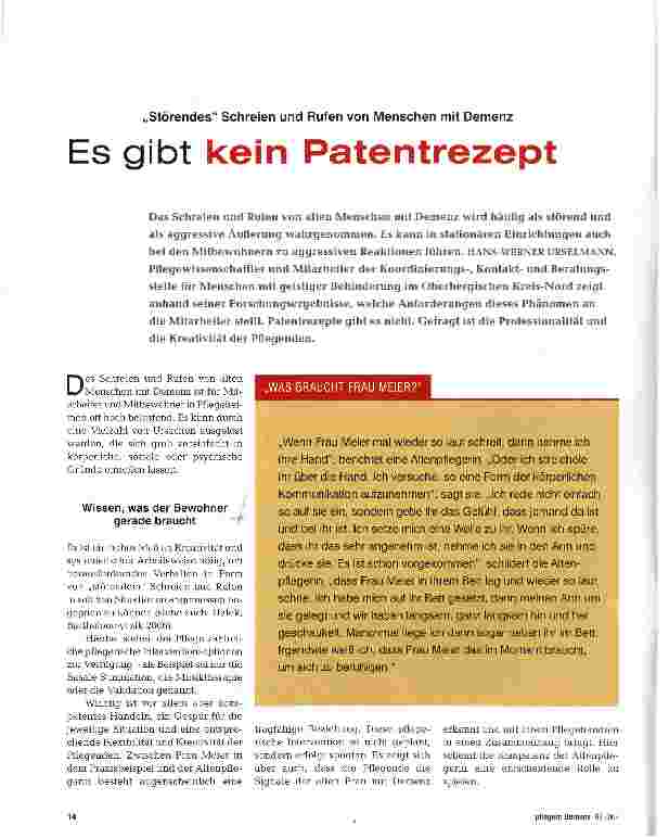 Vorschauseite 1: Es gibt kein Patentrezept