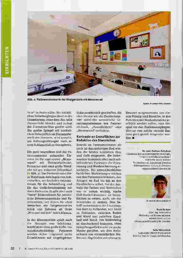 Vorschauseite 4: Altersund demenzsensible Architektur