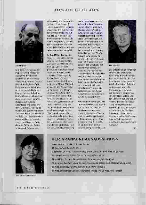 Vorschauseite 4: Impulsgeber für eine bessere intersektorale Versorgung