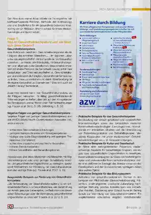 Vorschauseite 2: Krafttraining in der Gesundheitsförderung, Prävention und Förderung der Gesundheits-Kompetenz