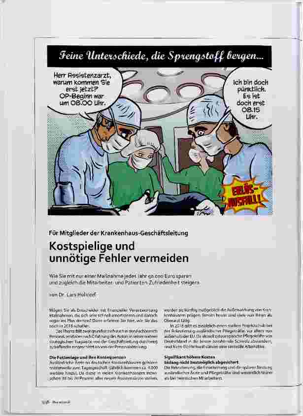 Vorschauseite 1: Kostspielige und unnötige Fehler vermeiden