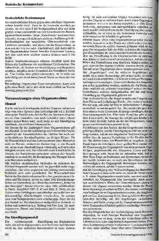 Vorschauseite 2: Rechtliche Aspekte der Organtransplantation