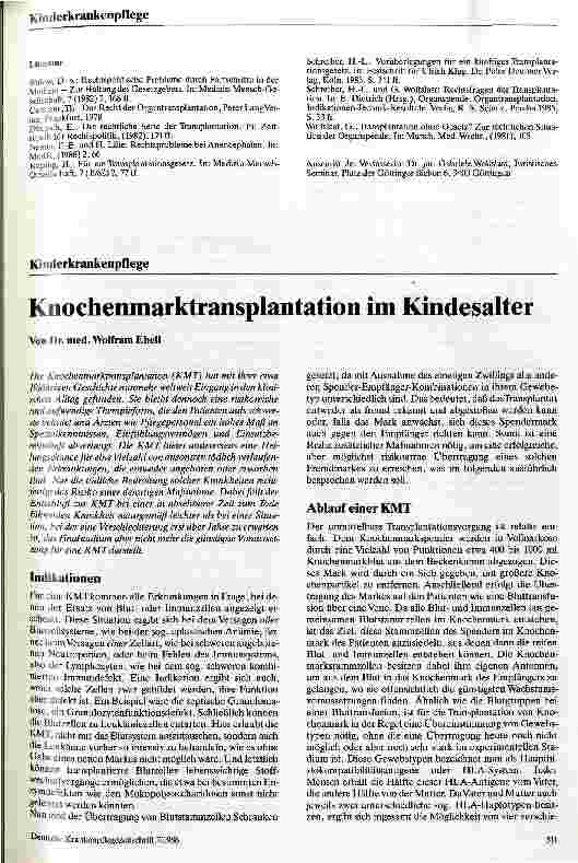 Vorschauseite 5: Rechtliche Aspekte der Organtransplantation