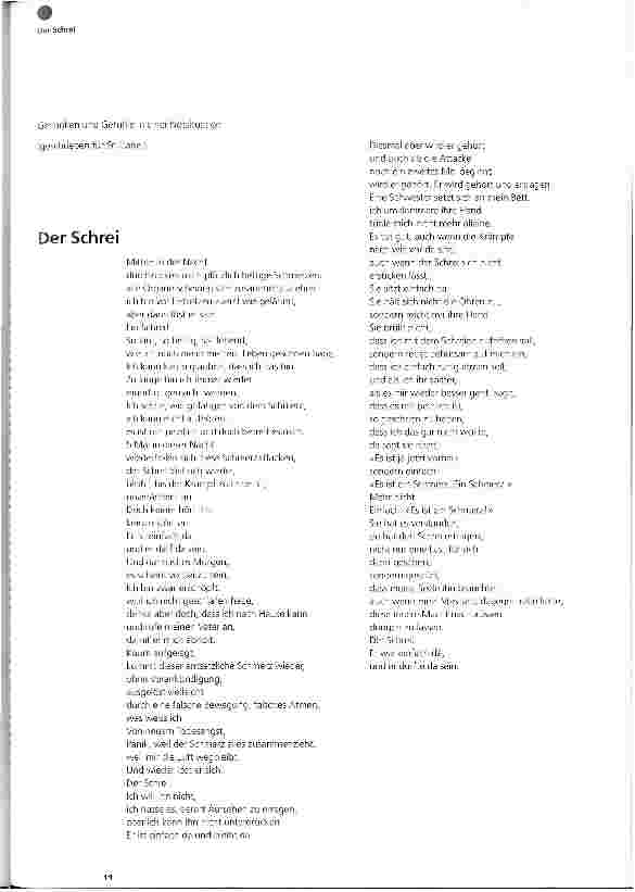 Vorschauseite 1: Der Schrei
