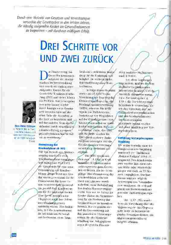 Vorschauseite 1: Drei Schritte vor und zwei zurück