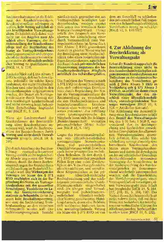 Vorschauseite 3: Rechtsprechung des Bundessozialgerichts zu Paragraph 371 RVO