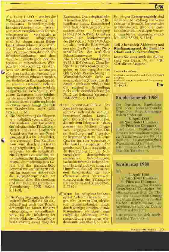 Vorschauseite 5: Rechtsprechung des Bundessozialgerichts zu Paragraph 371 RVO