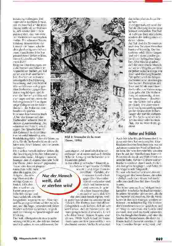 Vorschauseite 2: Befangenheit führt häufig zu Sprachlosigkeit und Rückzug Leben mit dem Abschied (Teil 1)
