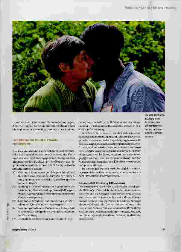 Vorschauseite 3: Beziehungsgestaltung in der Pflege von Menschen mit Demenz