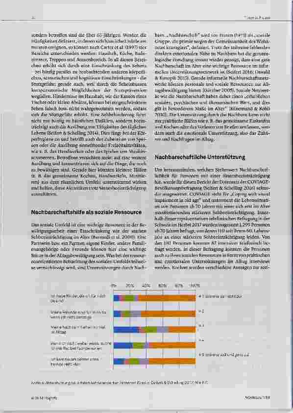 Vorschauseite 2: Nachbarschaftliche Unterstützung bei sehbeeinträchtigten älteren Menschen