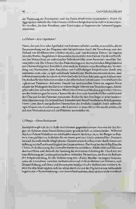 Vorschauseite 4: Ethische Überlegungen zu den Chancen und Risiken der digitalen Agenda im Gesundheitssystem