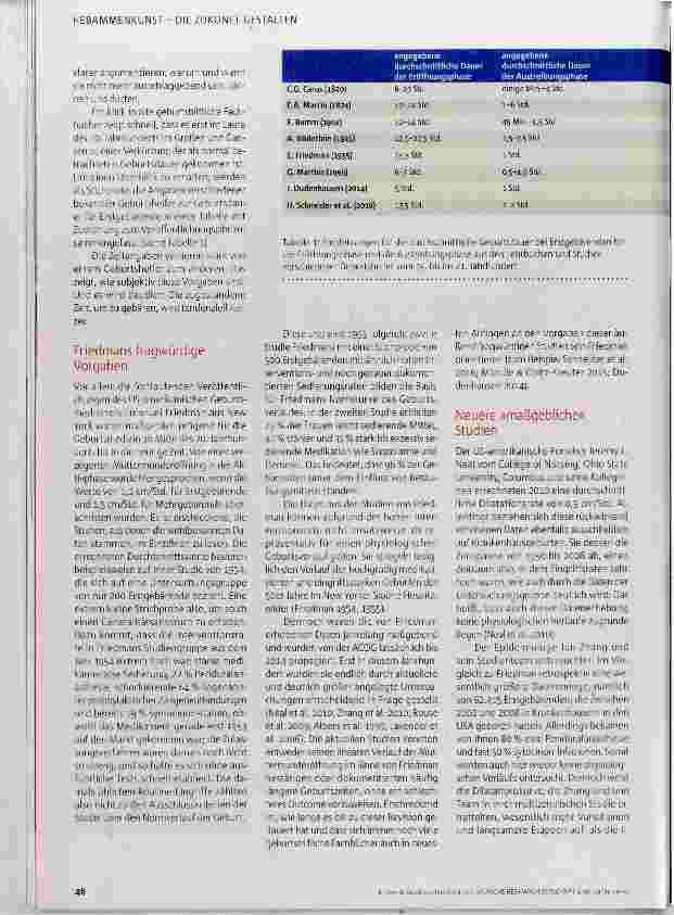 Vorschauseite 3: Gebären ohne Zeitdruck