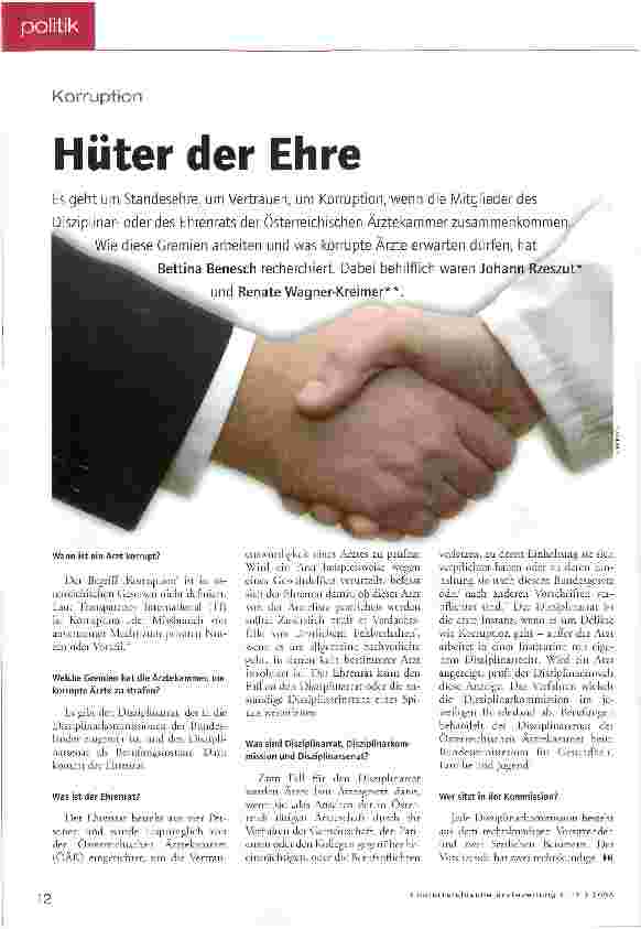 Vorschauseite 1: Hüter der Ehre