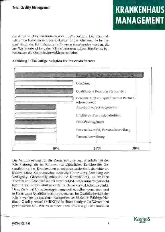 Vorschauseite 5: Organisation des Qualitätsmanagements - die nächsten Schritte nach der Einführung
