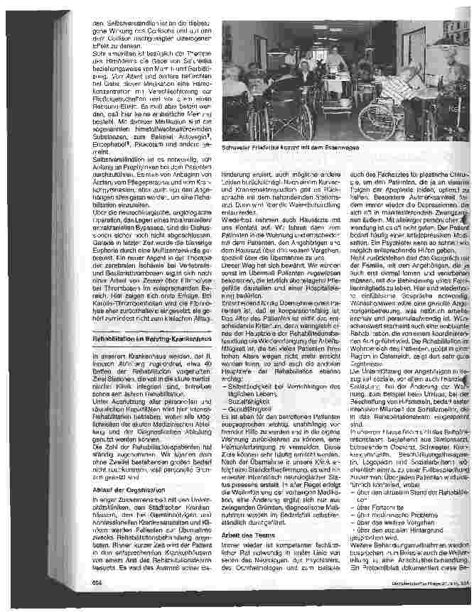 Vorschauseite 2: Die Bedeutung der Rehabilitation nach einem Schlaganfall