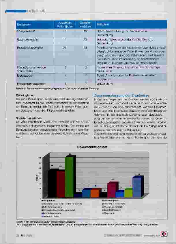 Vorschauseite 4: Akzidentale Dokumentenanalyse zur pflegerischen Beratung an der chronischen Hämodiaiyse