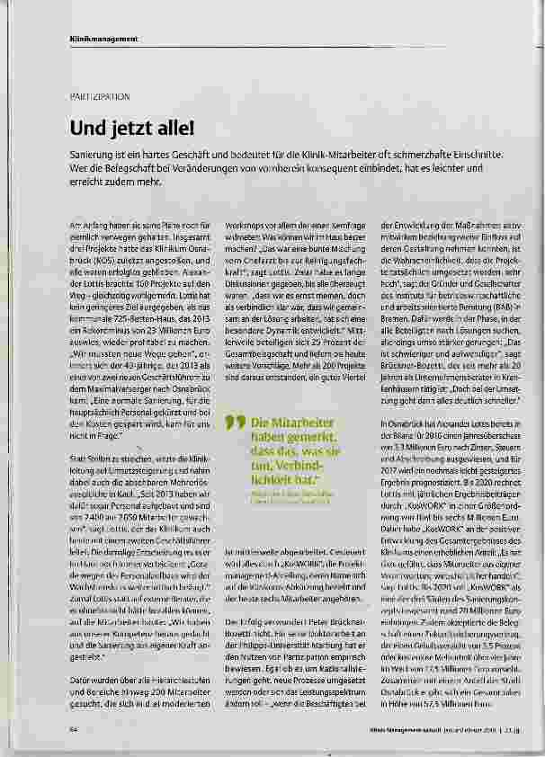 Vorschauseite 1: Und jetzt alle!