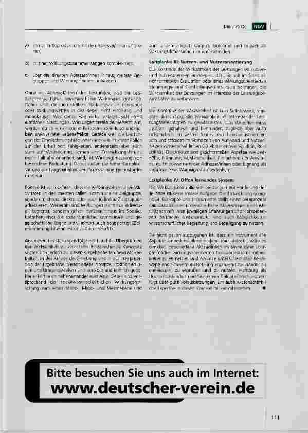 Vorschauseite 3: Wirkungsorientierung in den Leistungen der Eingliederungshilfe