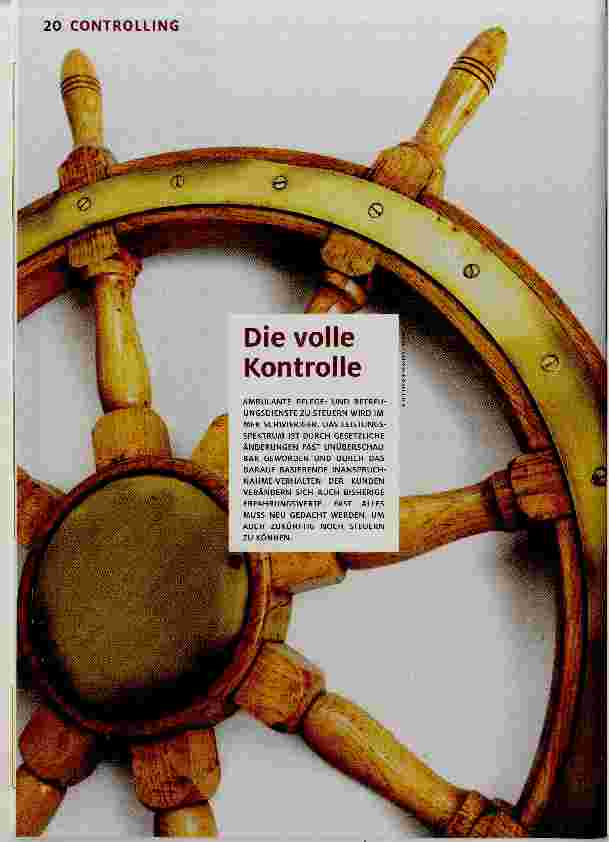 Vorschauseite 1: Die volle Kontrolle