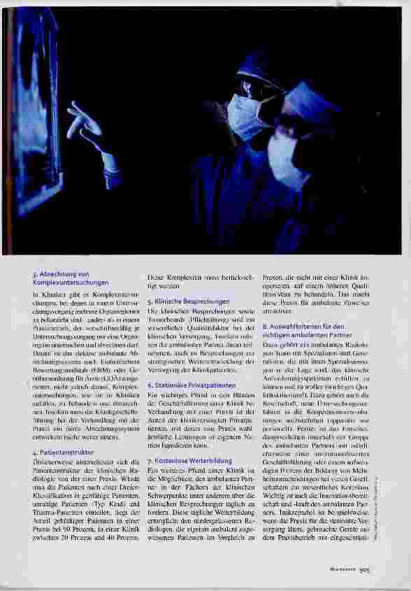 Vorschauseite 2: Outsourcing der Radiologie