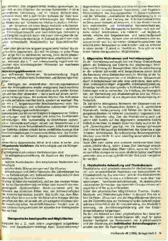 Vorschauseite 5: Degenerative Gelenkerkrankungen