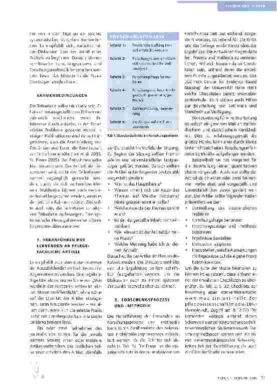 Vorschauseite 2: KEINE ANGST VOR STUDIEN