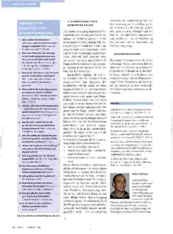 Vorschauseite 3: KEINE ANGST VOR STUDIEN