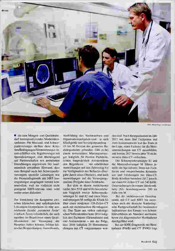 Vorschauseite 2: Serie: Klinische Radiologie Kostensenkungspotenziale in der Radiologie