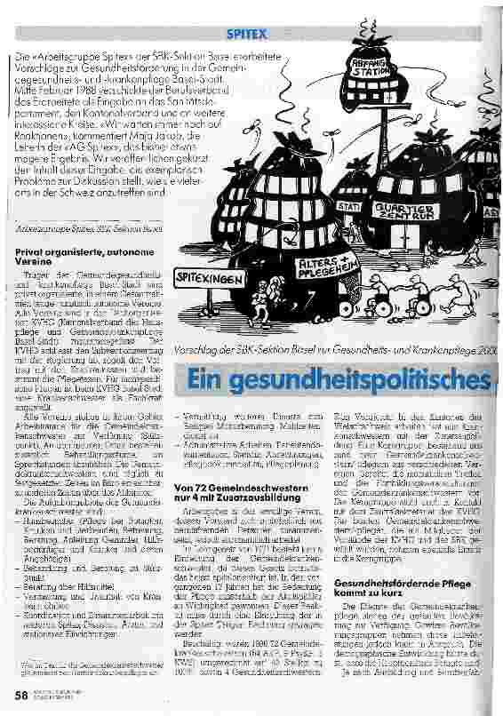 Vorschauseite 2: Gemeindekrankenschwestern auch finanziell anerkennen