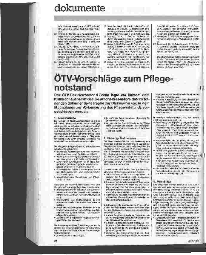 Vorschauseite 4: Infektionsrisiko durch HIV in Klinik und Praxis Gefährdungspotential und Prävention