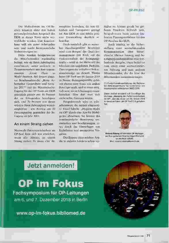 Vorschauseite 4: Das Ziel: Immer besser werden