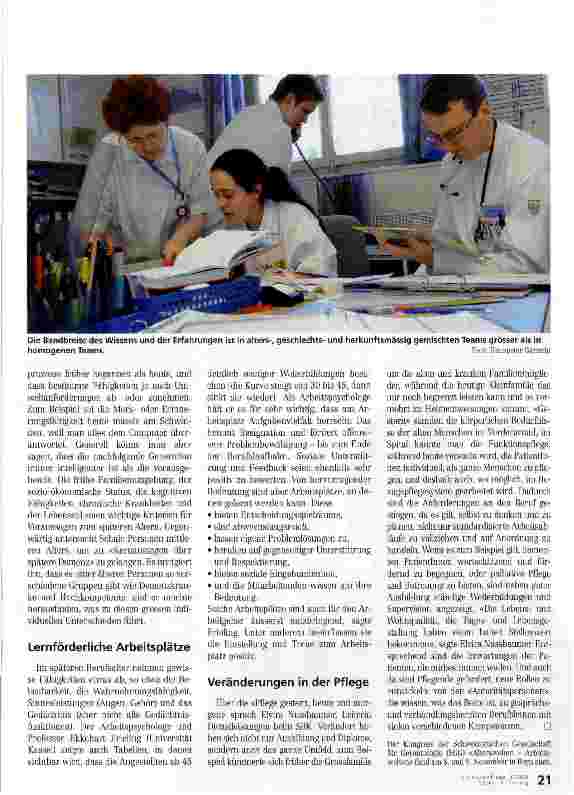 Vorschauseite 2: Das Alter als variabler Faktor