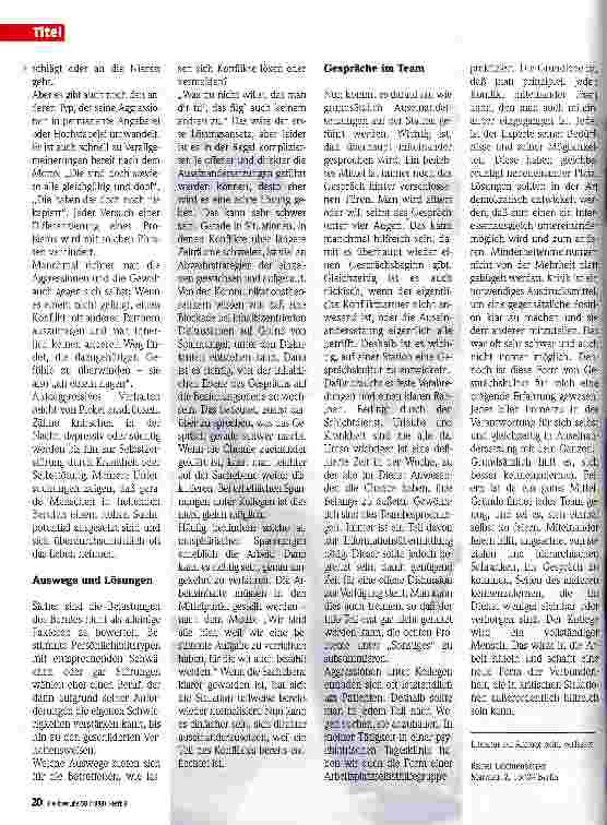 Vorschauseite 4: Umgang mit Aggressionen