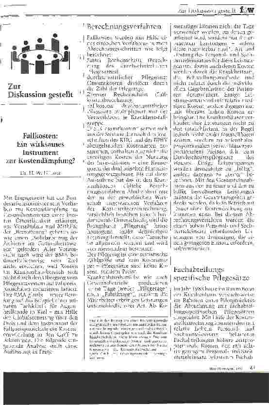 Vorschauseite 1: Fallkosten: Ein wirksames Instrument zur Kostendämpfung