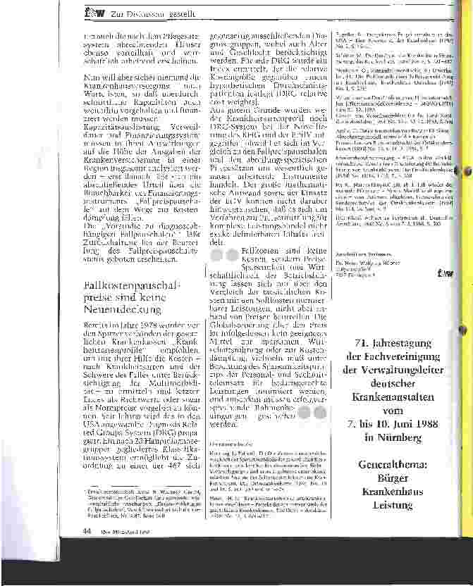Vorschauseite 4: Fallkosten: Ein wirksames Instrument zur Kostendämpfung