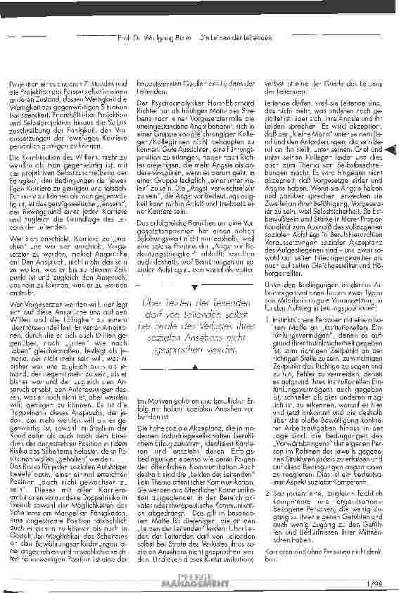 Vorschauseite 3: Die Leiden der Leitenden