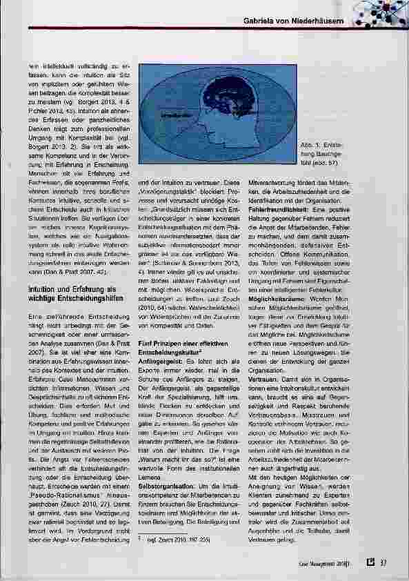 Vorschauseite 3: Case Management zwischen Rationalität und Intuition