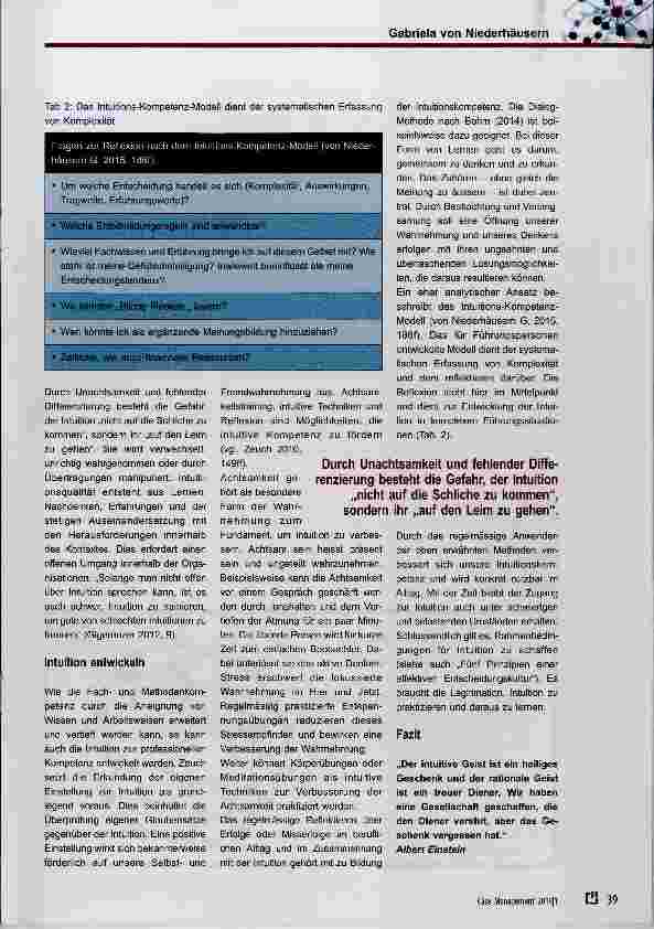 Vorschauseite 5: Case Management zwischen Rationalität und Intuition