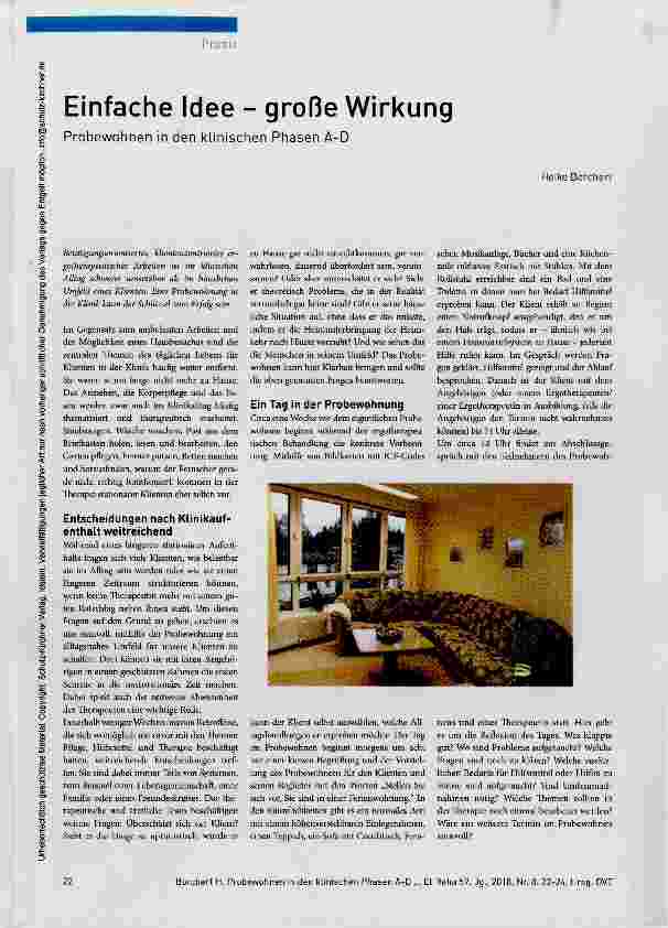 Vorschauseite 1: Einfache Idee große Wirkung