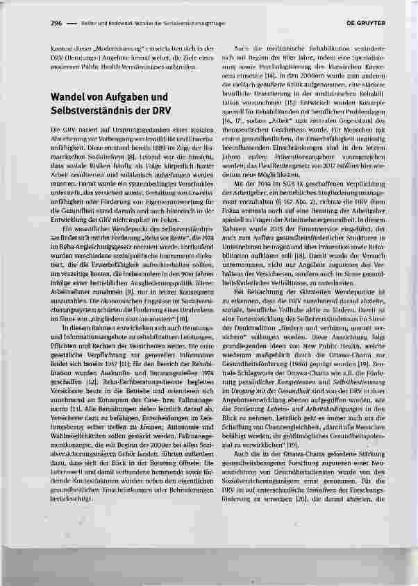 Vorschauseite 2: Wandel der Sozialversicherungsträger Social Insurance Institutions in change